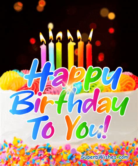 happy birthday wishes gif with music|Happy Birthday Animated Gif With Sound GIFs